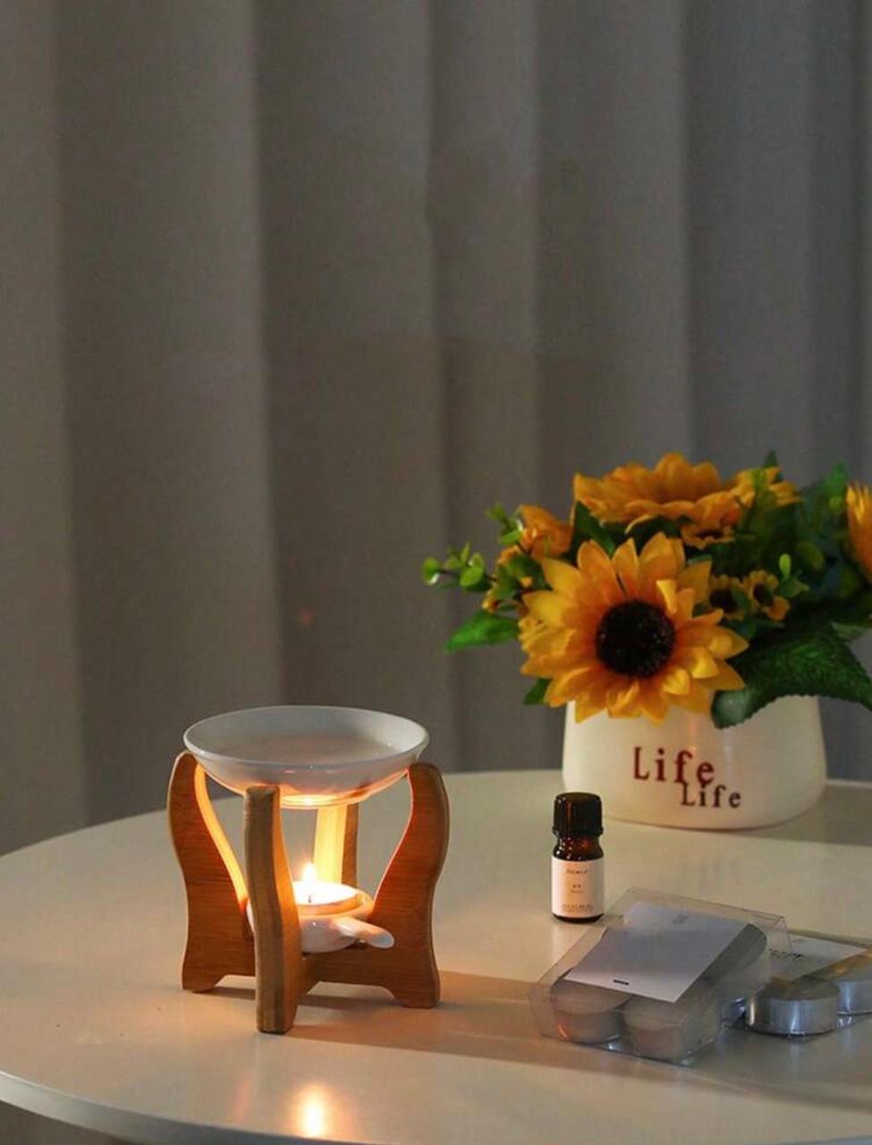 Luna Glow Ceramic Wax Melt Burner